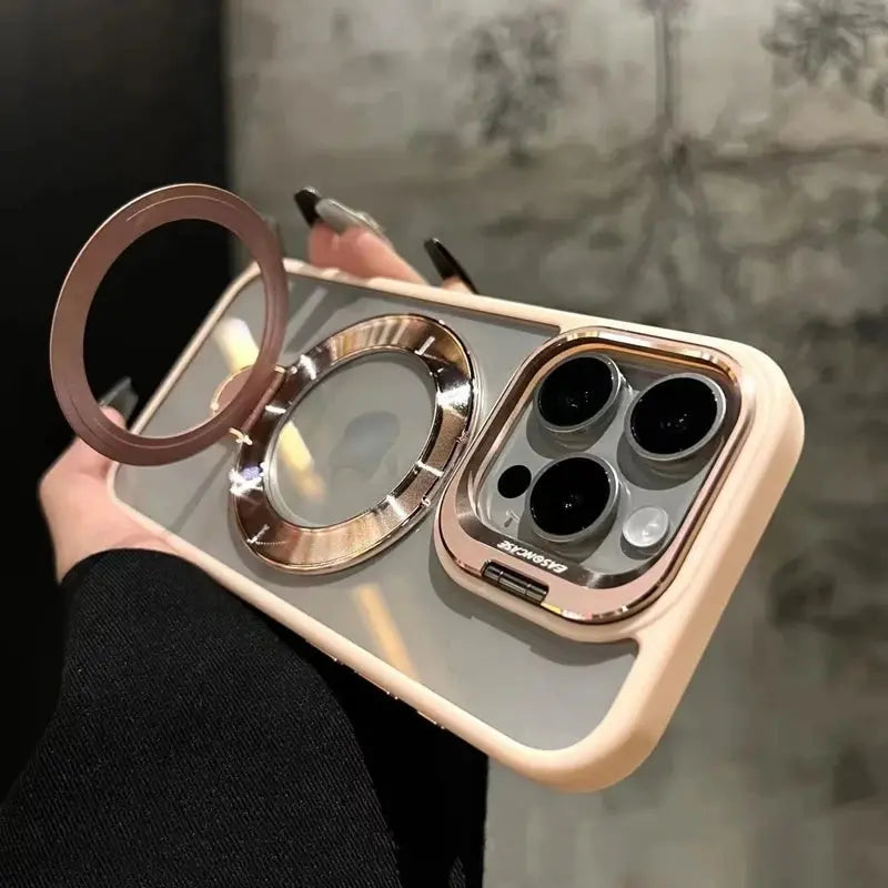 Magsafe with Stand Case for iPhone 14 - 16 Seires