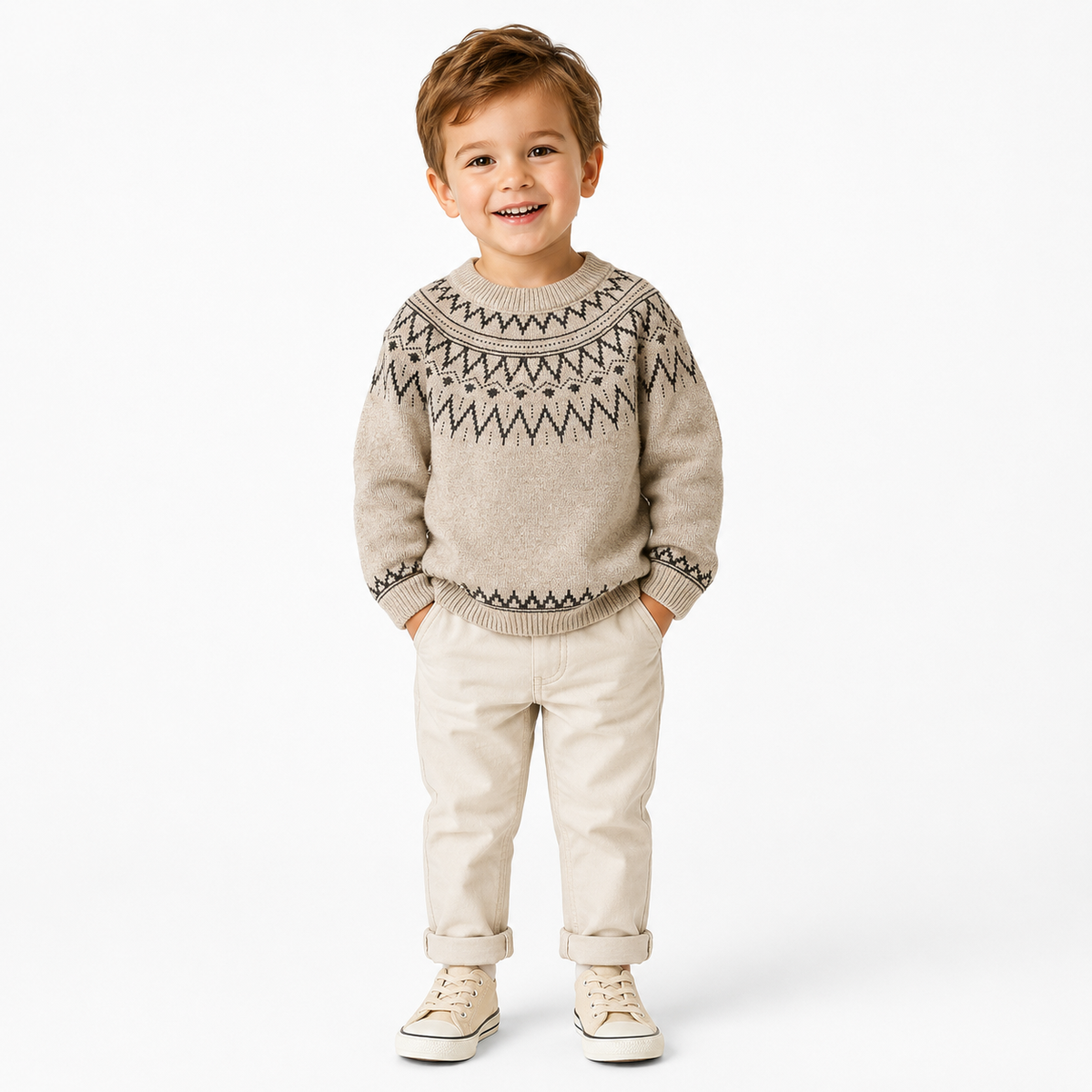 Nordic Knit Winter Jumper  kids clothing YAG Boutique