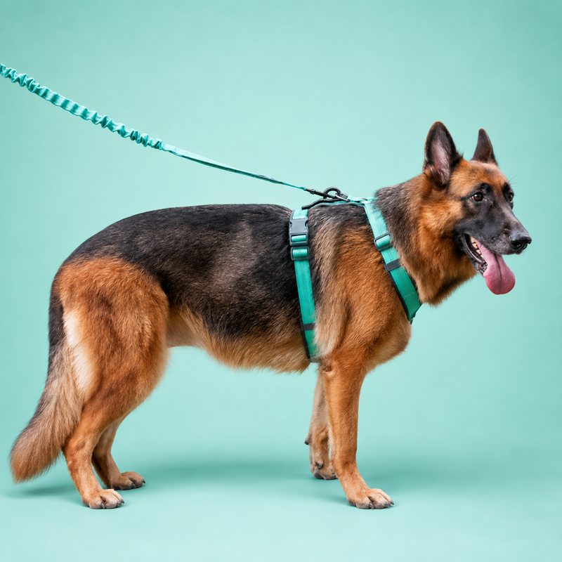 Padded Reflective No-Pull Dog Harness with Front & Back Leash Clips  pet accessories YAG Boutique