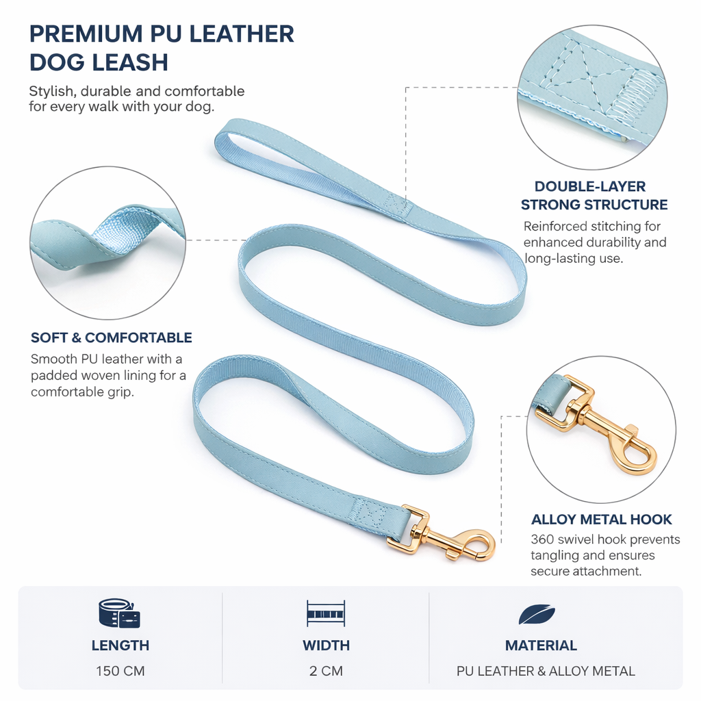 Personalised No-Pull Dog Harness & Leash Set  pet accessories YAG Boutique