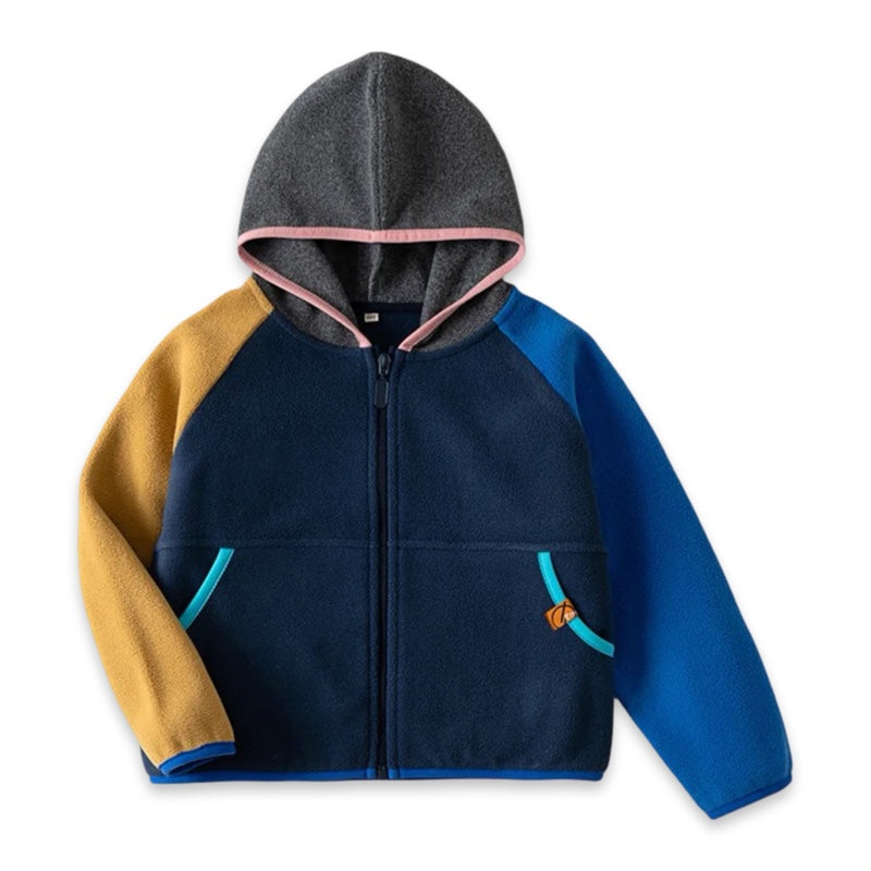 Premium Multi-Tone Kids Zip Hoodie  kids clothing YAG Boutique