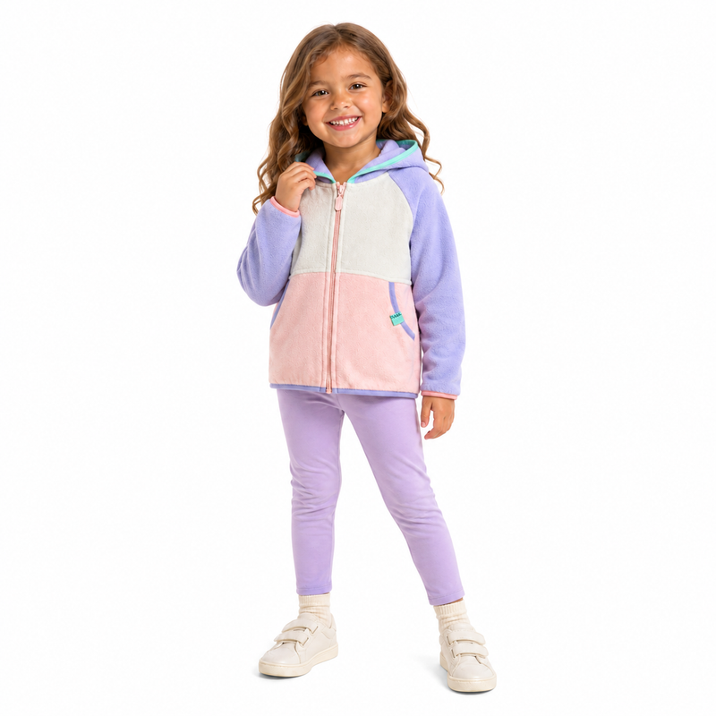 Premium Multi-Tone Kids Zip Hoodie  kids clothing YAG Boutique