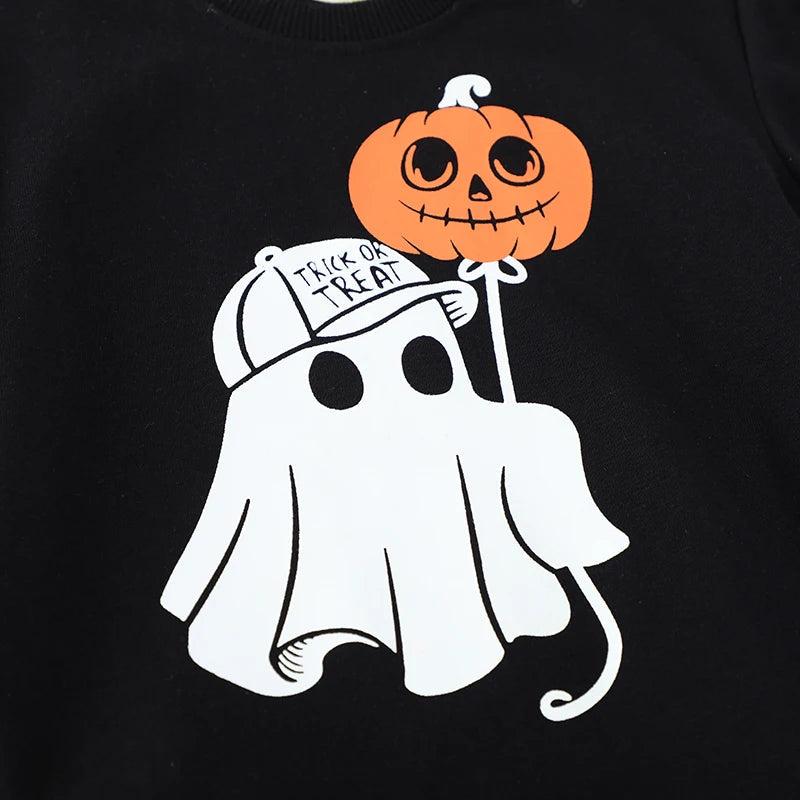 Glow-in-the-Dark Kids’ Halloween Jumper  kids clothing YAG Boutique