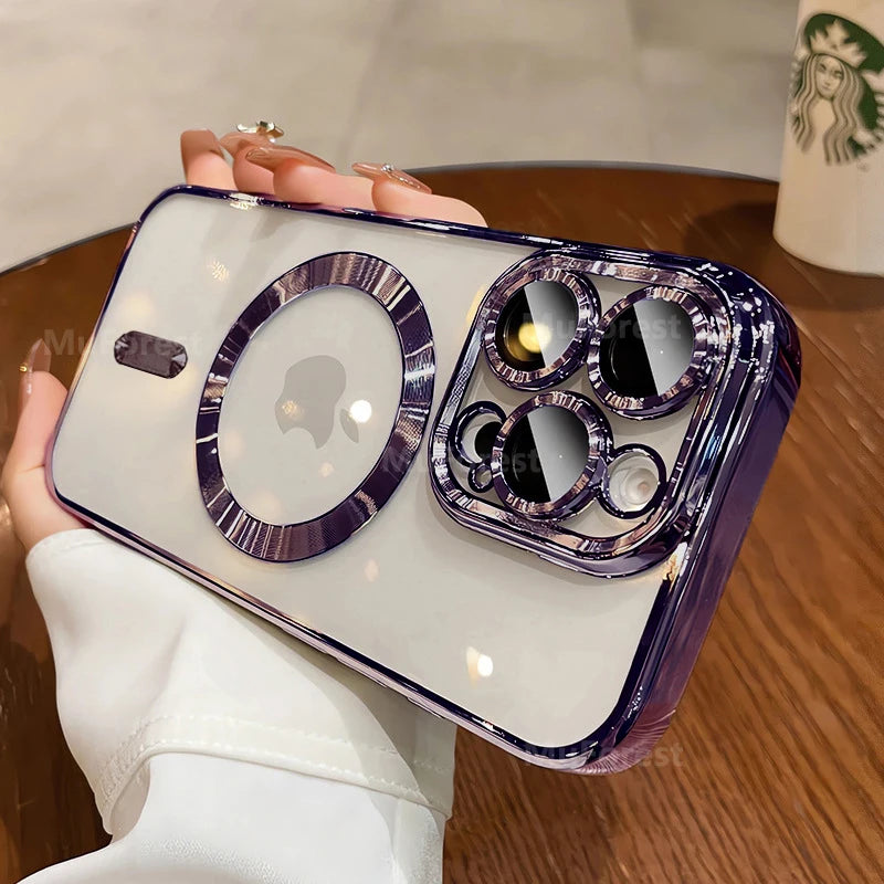 Premium Transparent Magsafe Case For iPhone 1315 Series  iPhone Cases YAG Boutique