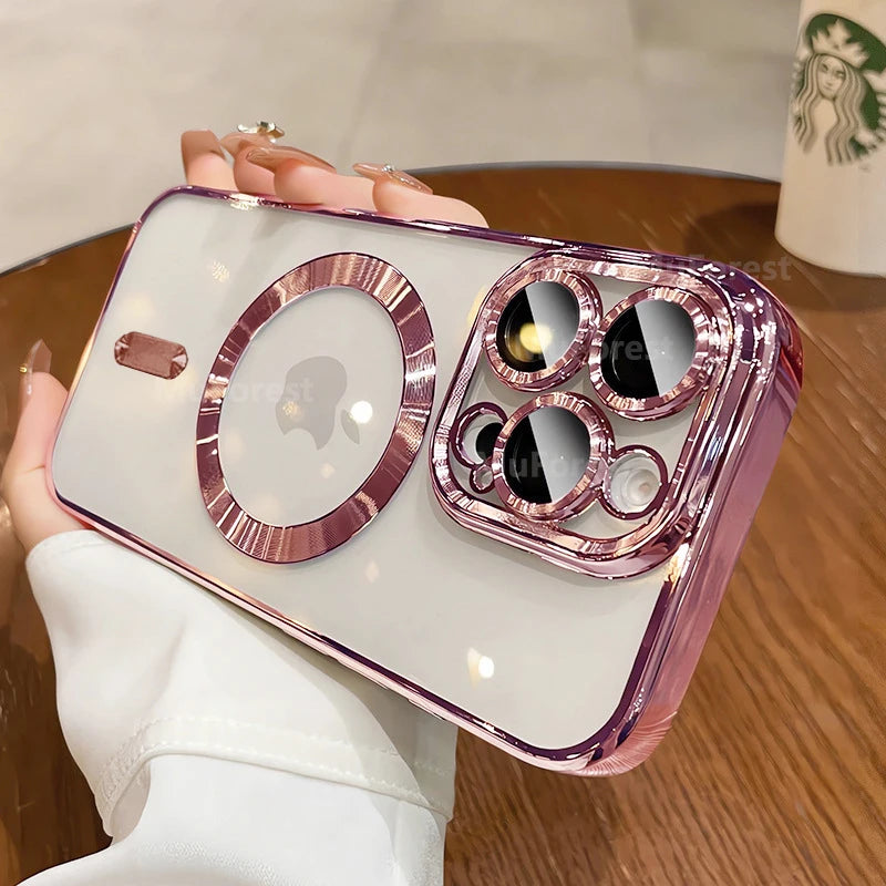 Premium Transparent Magsafe Case For iPhone 1315 Series  iPhone Cases YAG Boutique