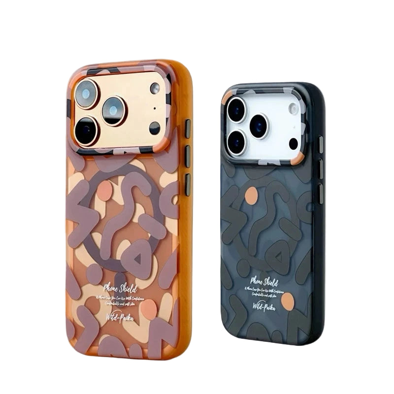 Modern Abstract Case with Magsafe for iPhone 15/16/17 Series  iPhone Cases YAG Boutique
