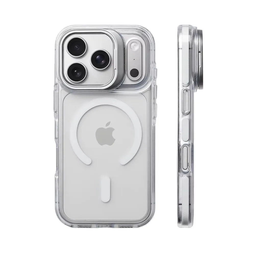 Clear Magnetic Shockproof iPhone Case for iPhone 14 - 17 Series  iPhone Cases YAG Boutique
