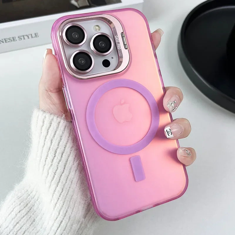 Gradient Colour Magsafe Case for iPhone 13 - 16 Series   YAG Boutique