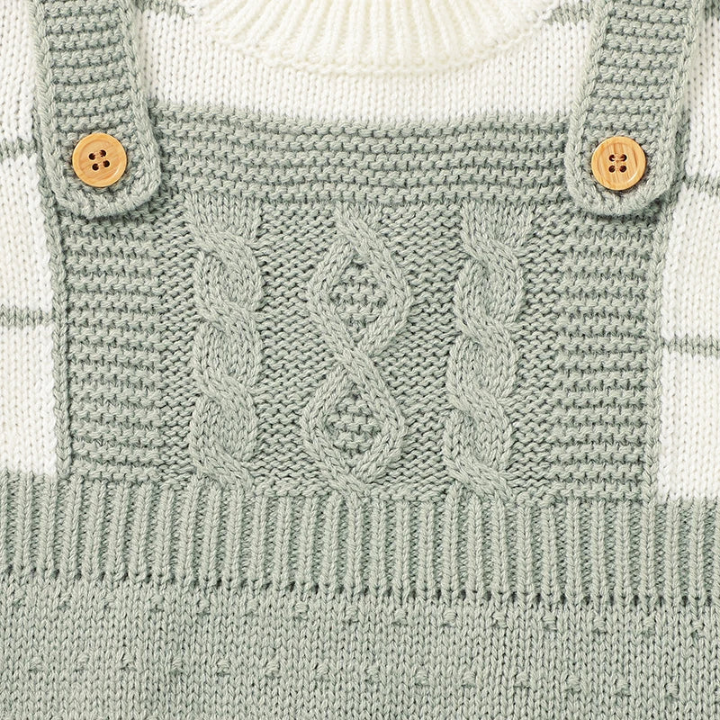 Long Sleeve Knit Bodysuit  baby clothing YAG Boutique