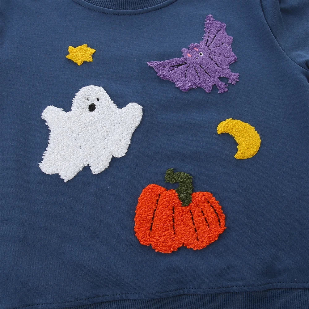 Kids Spooky Cute Halloween Jumper  kids clothing YAG Boutique