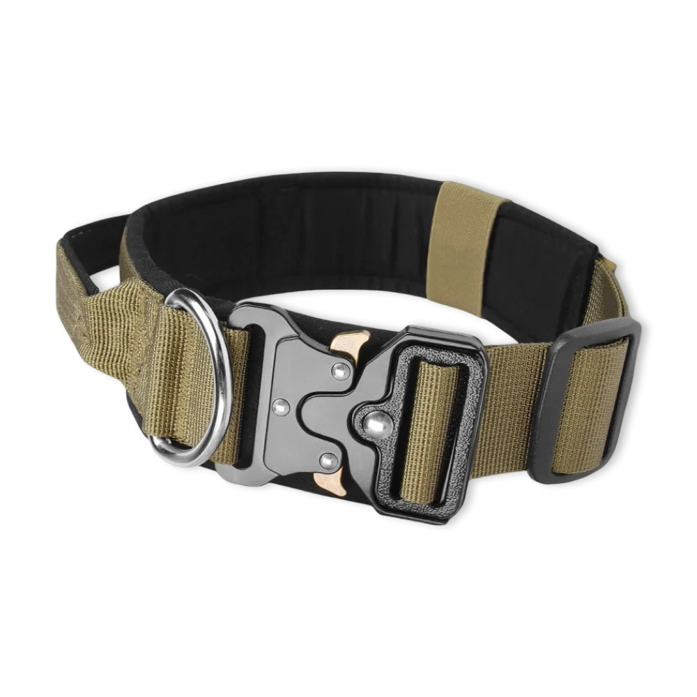 Heavy-Duty Tactical Dog Collar with Control Handle & Quick-Release Metal Buckle  pet accessories YAG Boutique