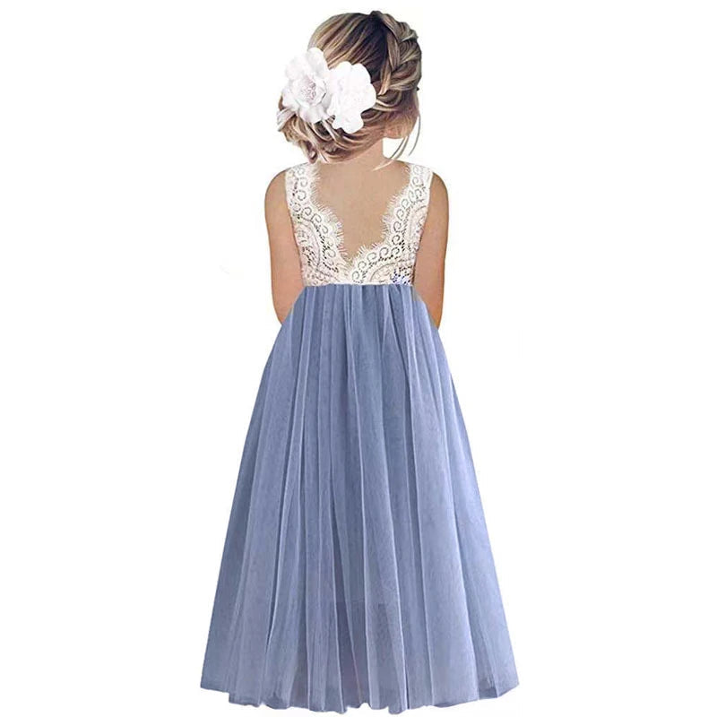 Summer Tutu Princess & Flower Dress for Baby Girls 2-13Y   YAG Boutique