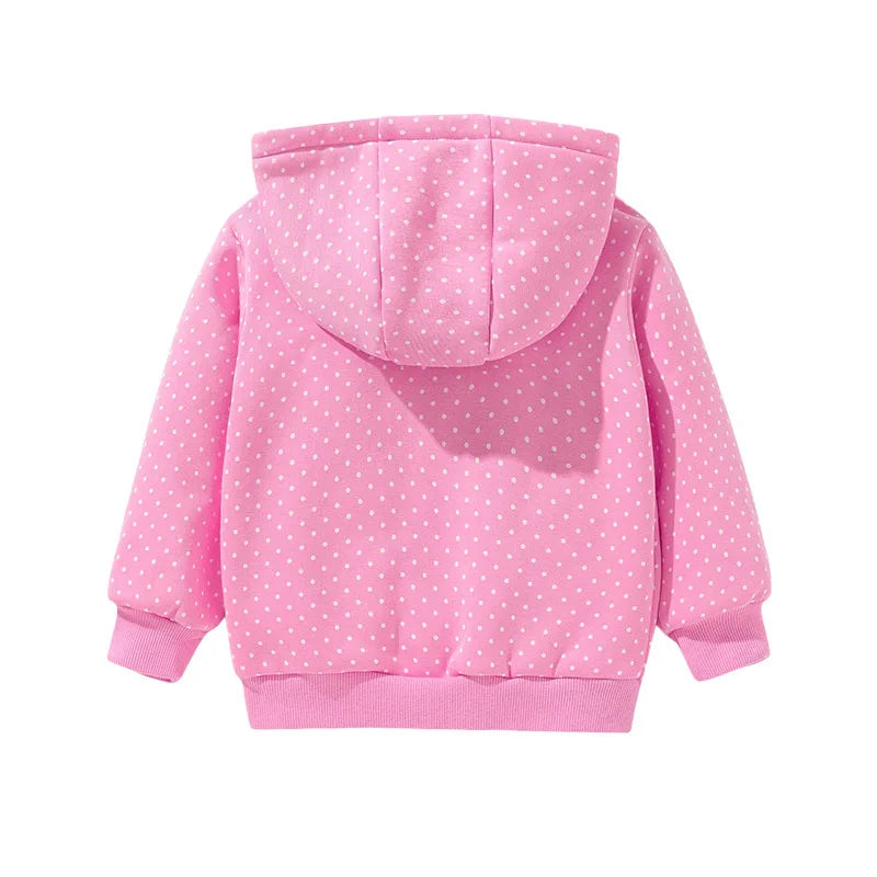 Bunny Butterfly Pinky Hoodie  kids clothing YAG Boutique