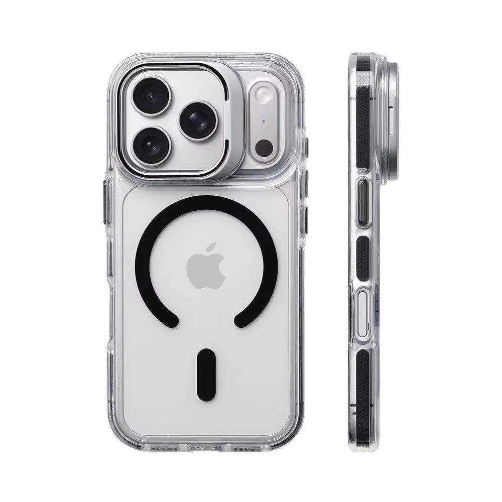 Clear Magnetic Shockproof iPhone Case for iPhone 14 - 17 Series  iPhone Cases YAG Boutique