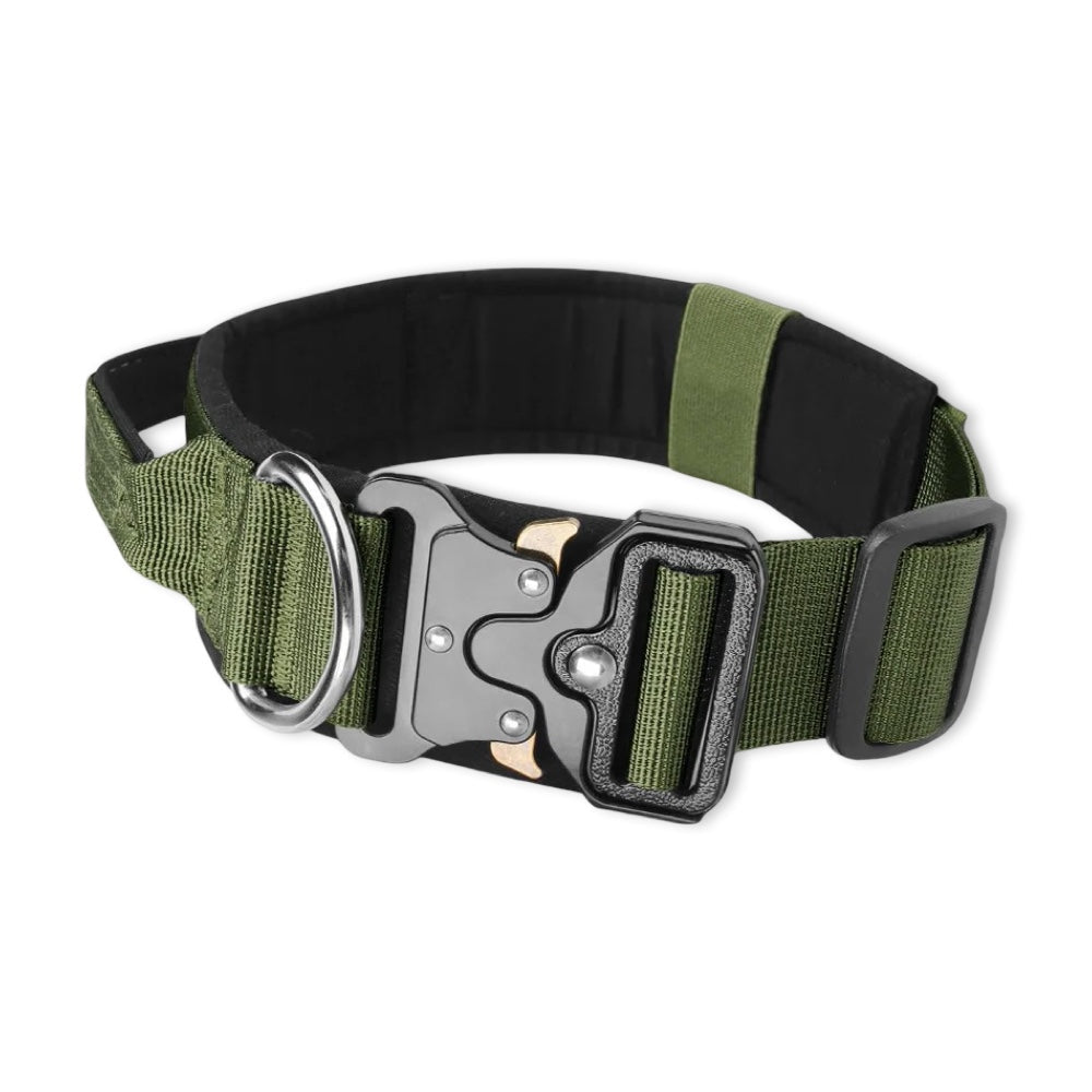Heavy-Duty Tactical Dog Collar with Control Handle & Quick-Release Metal Buckle  pet accessories YAG Boutique