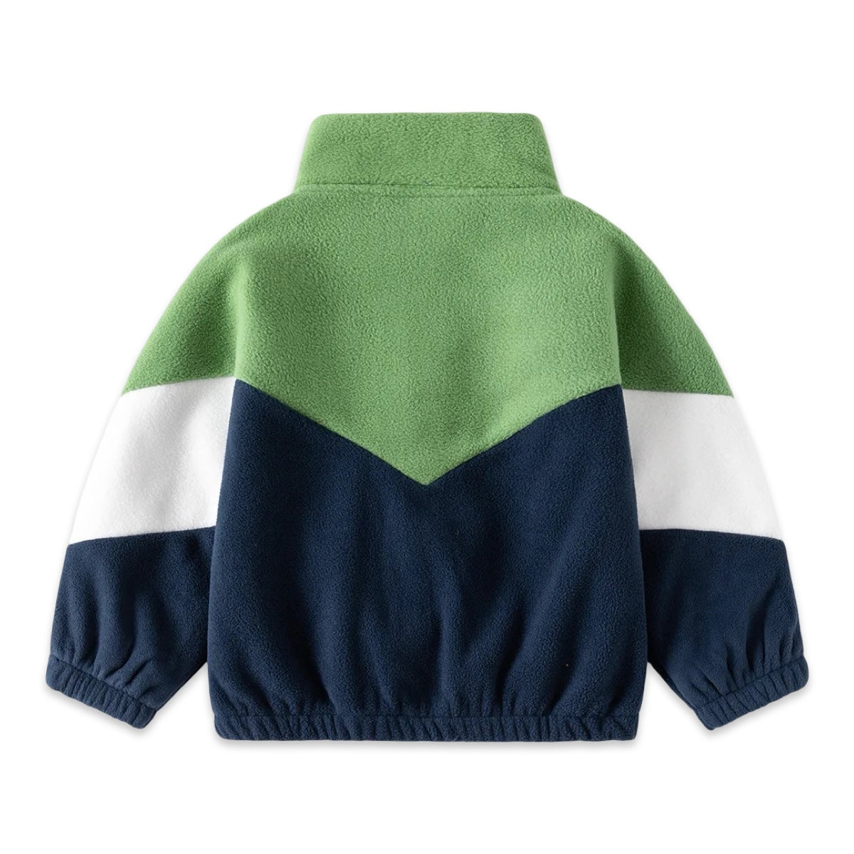 Kids Color-Block Fleece Jacket  kids clothing YAG Boutique