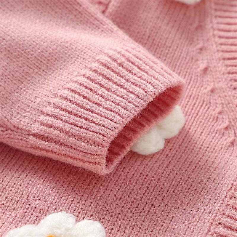 Bloomy Flower Baby Girl Cardigan  girls clothing YAG Boutique