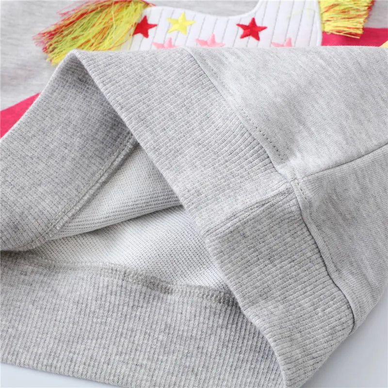 Rainbow Cutie Unicorns Jumper  kids clothing YAG Boutique