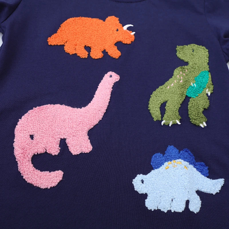 Kids Dinosaur Long Sleeve T-Shirt  kids clothing YAG Boutique
