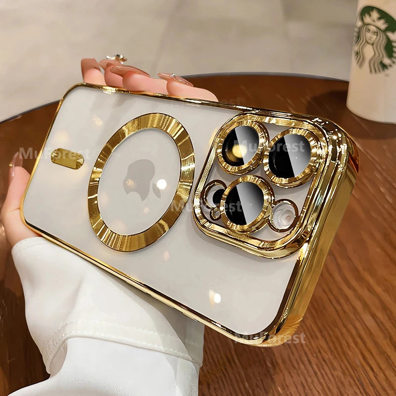 Premium Transparent Magsafe Case For iPhone 1315 Series  iPhone Cases YAG Boutique