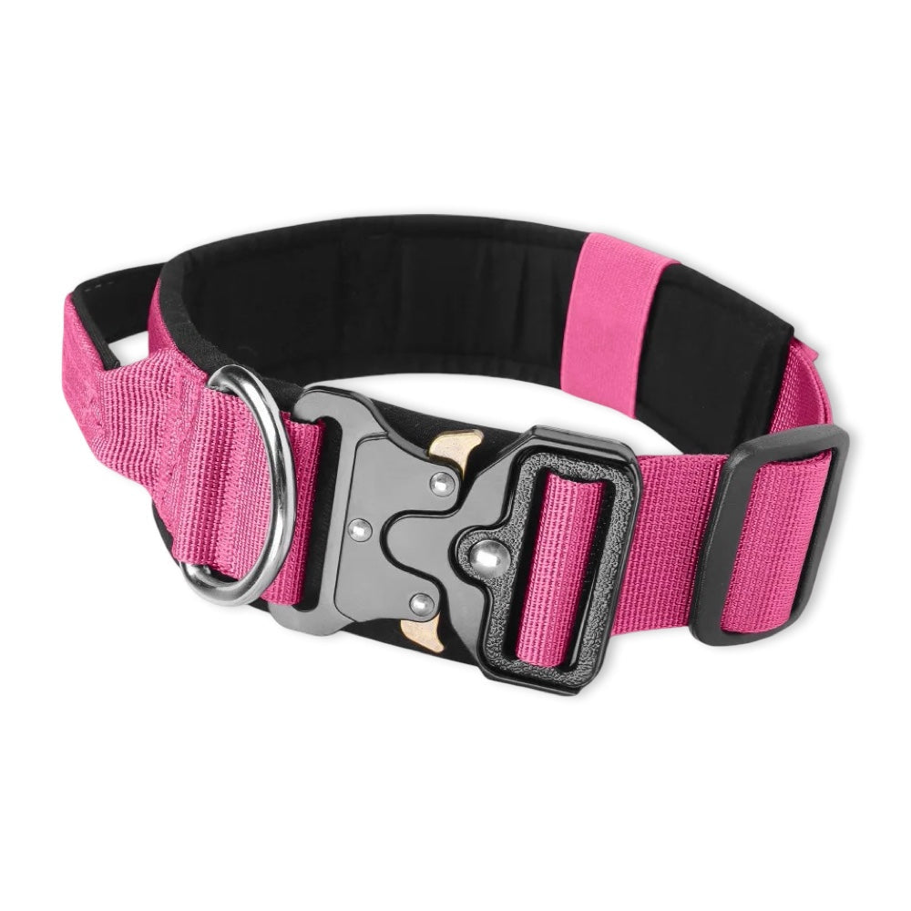 Heavy-Duty Tactical Dog Collar with Control Handle & Quick-Release Metal Buckle  pet accessories YAG Boutique