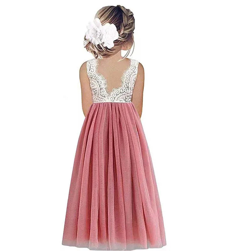 Summer Tutu Princess & Flower Dress for Baby Girls 2-13Y   YAG Boutique