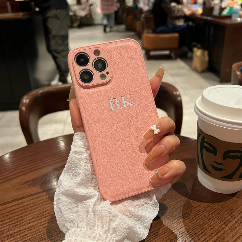 Classic Customisable PU Leather Case for iPhone 11/12/13 Series  iPhone Cases YAG Boutique