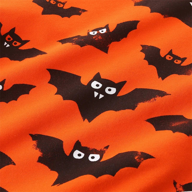 Kids Flying Bats Halloween Sweatshirt  kids clothing YAG Boutique