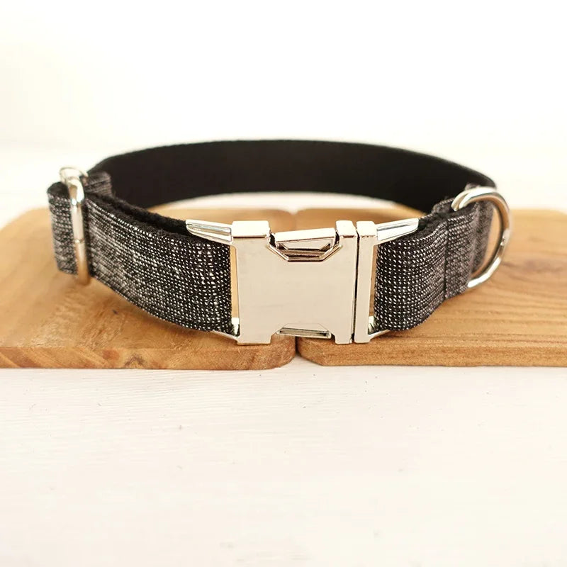 Premium Personalized Nylon Pet Collar &  Leash  Collars Bandanas YAG Boutique
