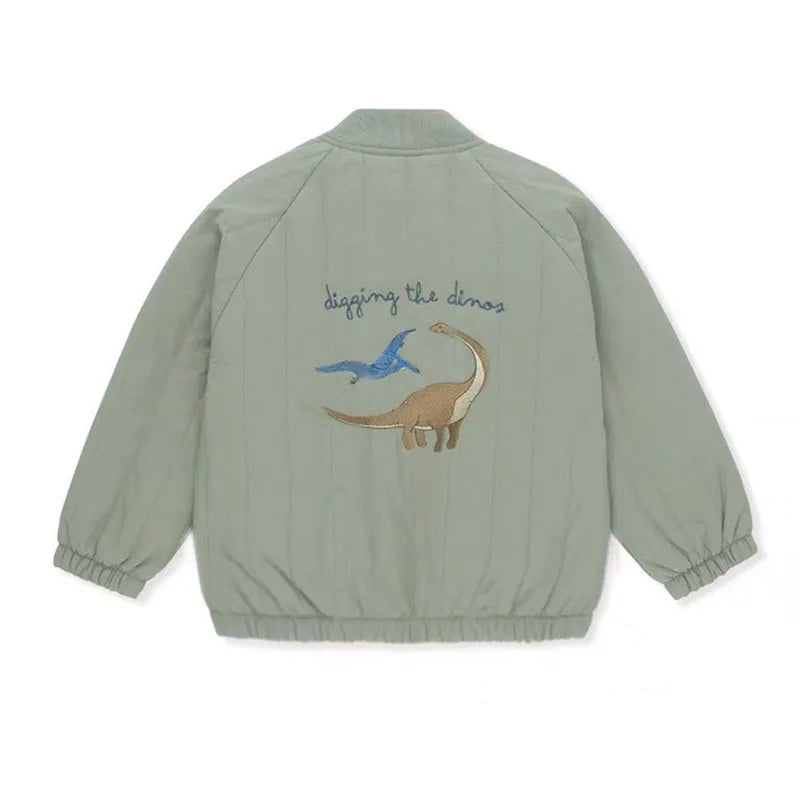 Back Patterned Fleece Jacket for Kids  kids clothing YAG Boutique
