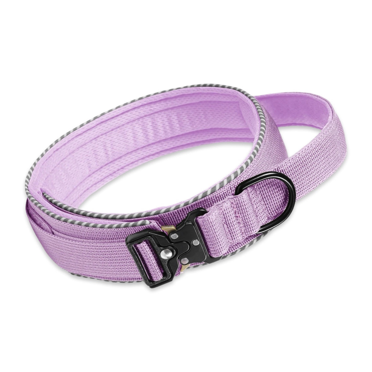Tactical Reflective Heavy-Duty Dog Collar  pet accessories YAG Boutique