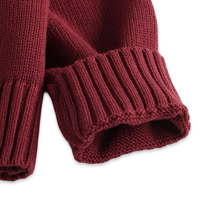 Cozy Knit Bow Cardigan  girls clothing YAG Boutique