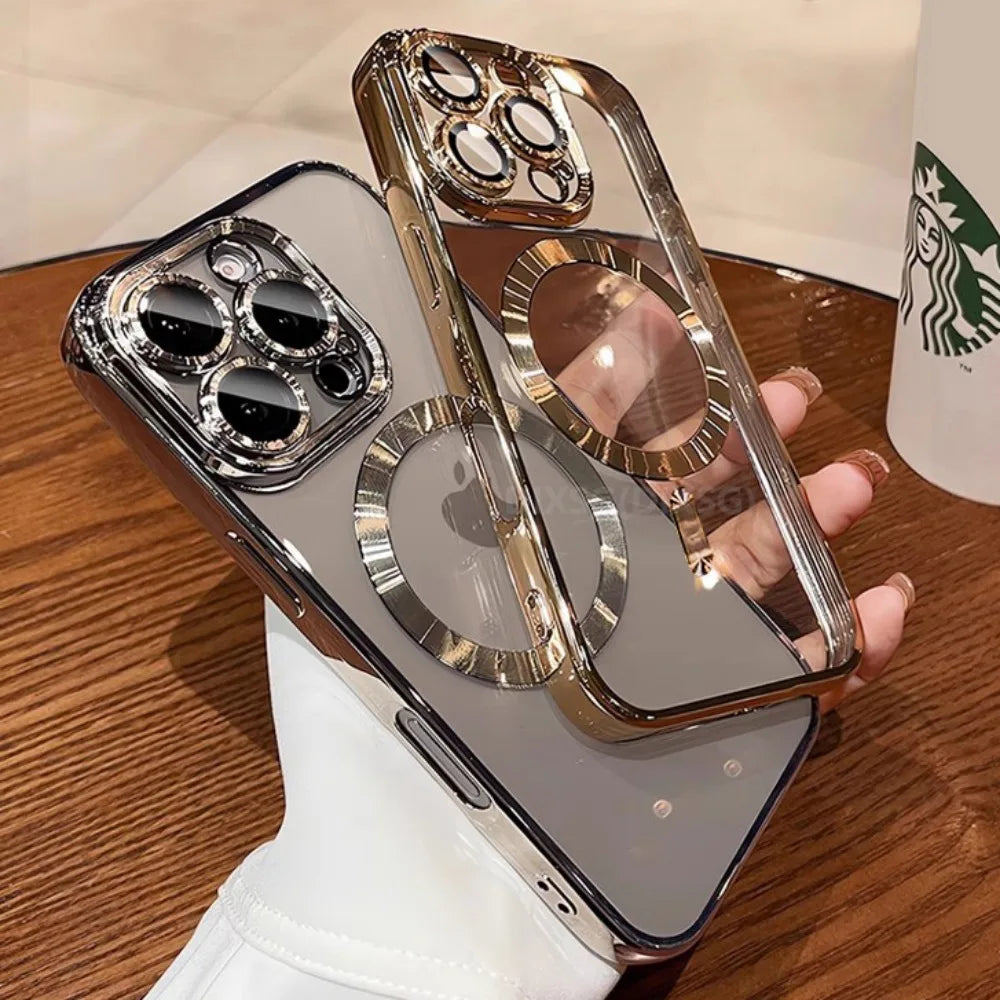 Premium Transparent Magsafe Case For iPhone 1315 Series  iPhone Cases YAG Boutique