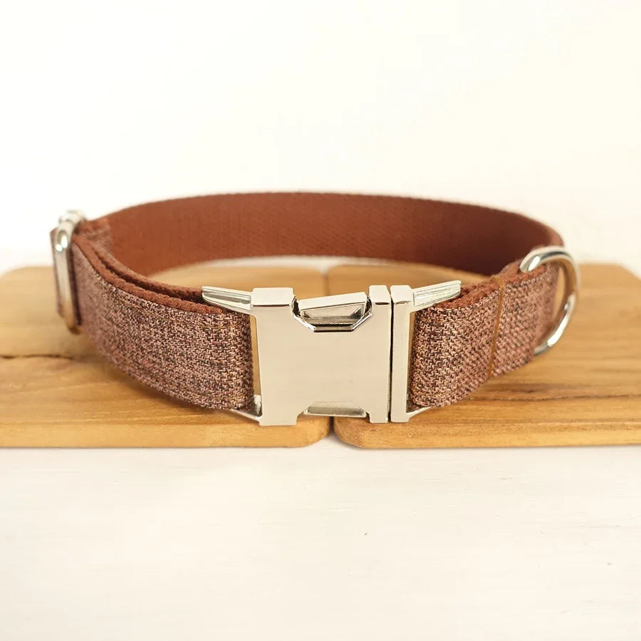 Premium Personalized Nylon Pet Collar &  Leash  Collars Bandanas YAG Boutique