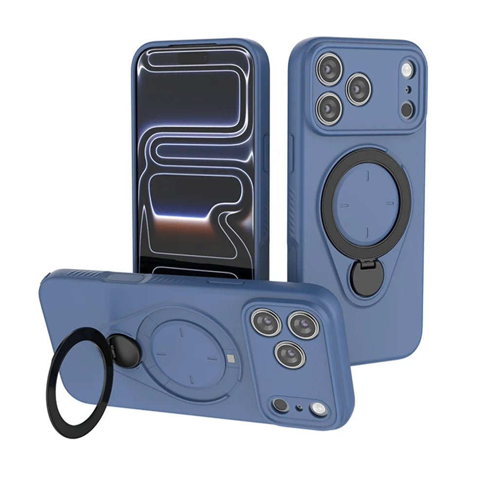 MagSafe Ring Stand Shockproof iPhone Case for iPhone 16 & 17 Series  iPhone Cases YAG Boutique
