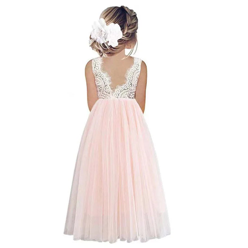Summer Tutu Princess & Flower Dress for Baby Girls 2-13Y   YAG Boutique