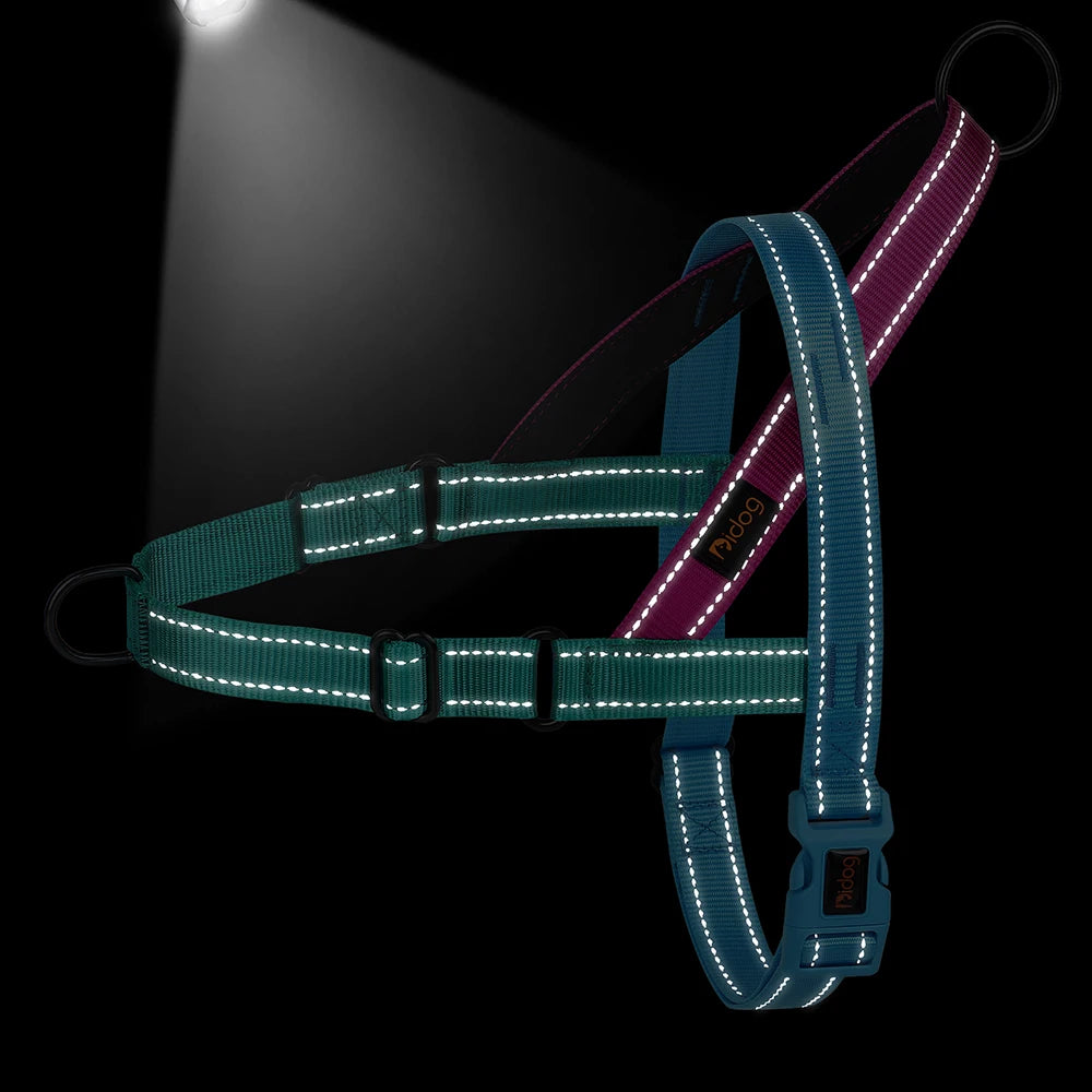 Reflective Stylish Dog Harness - Colour Mix-Match  Harness YAG Boutique