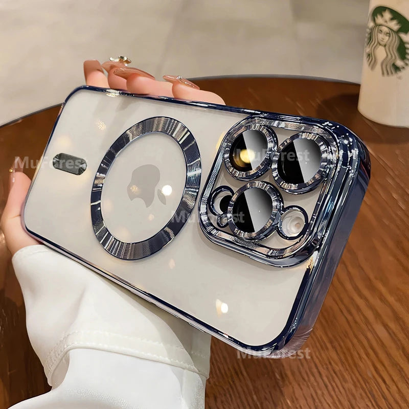 Premium Transparent Magsafe Case For iPhone 1315 Series  iPhone Cases YAG Boutique