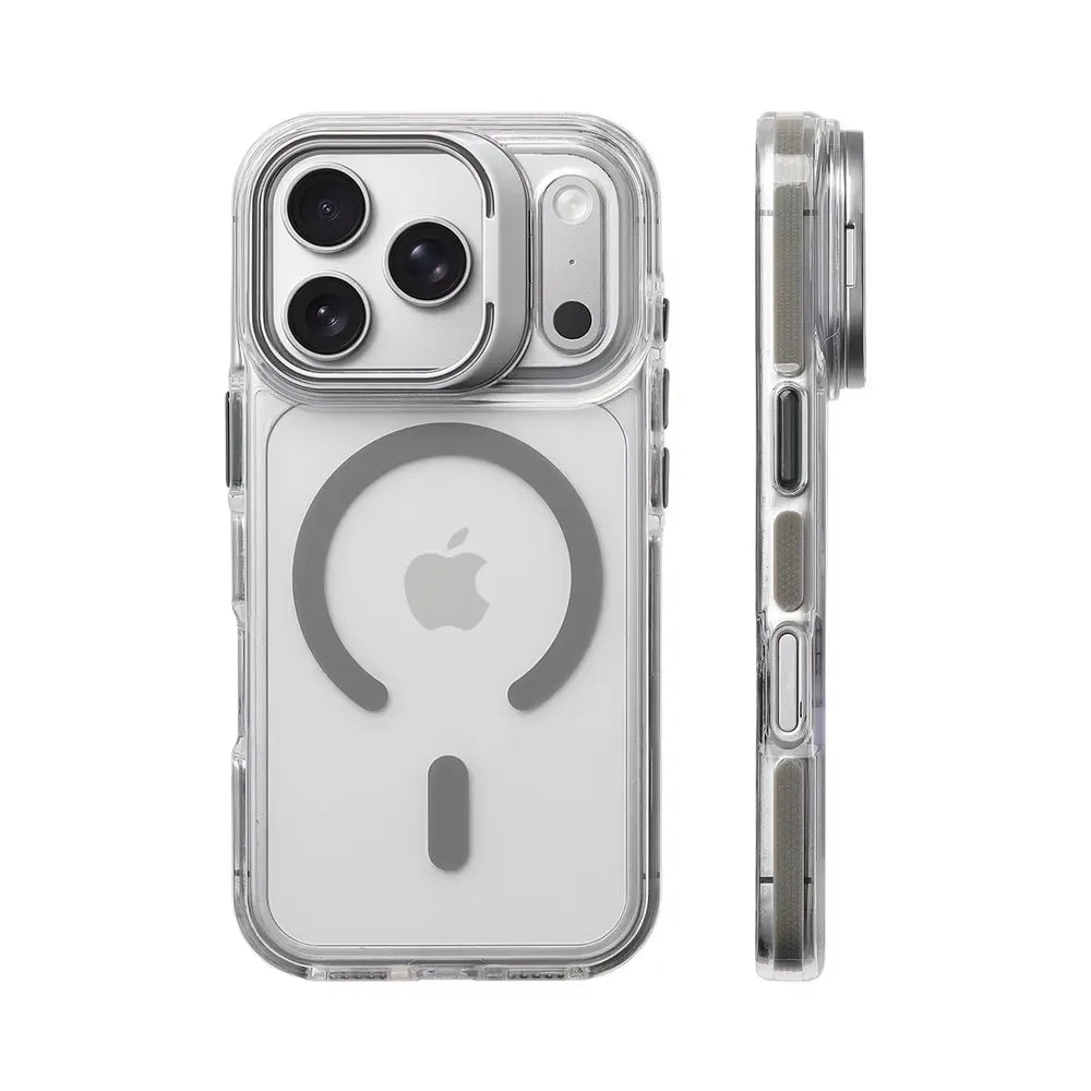 Clear Magnetic Shockproof iPhone Case for iPhone 14 - 17 Series  iPhone Cases YAG Boutique