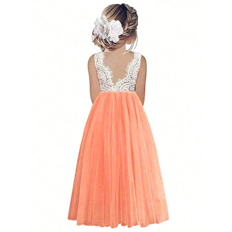 Summer Tutu Princess & Flower Dress for Baby Girls 2-13Y   YAG Boutique
