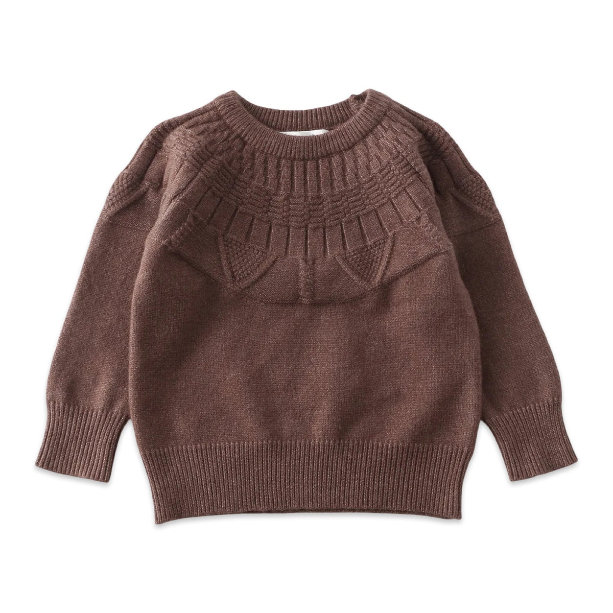 Nordic Yoke Pattern Baby & Toddler Knit Sweater  kids clothing YAG Boutique