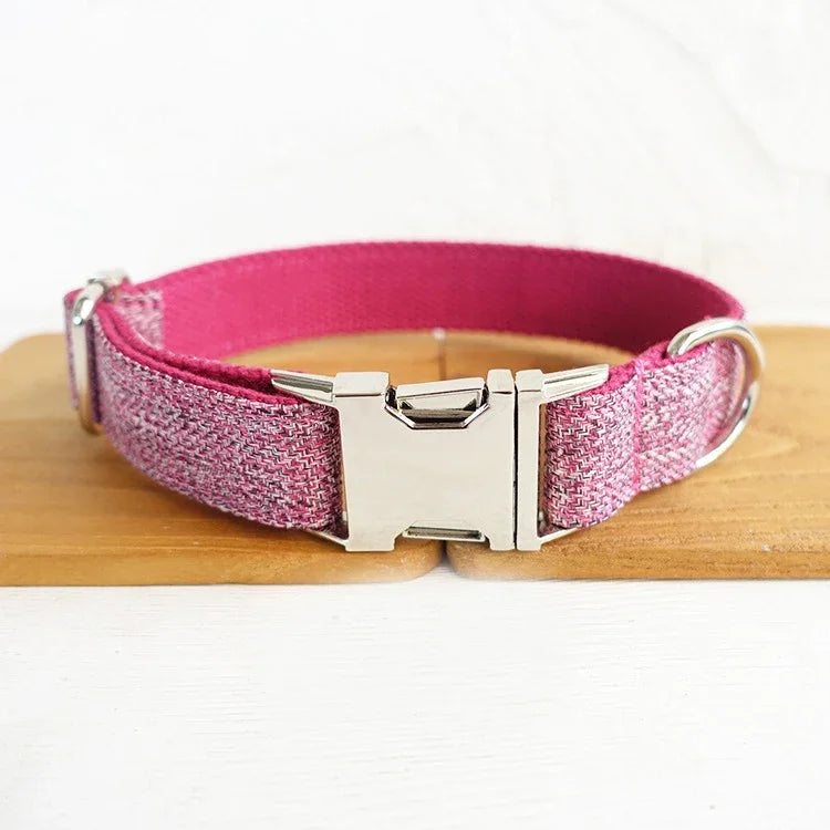 Premium Personalized Nylon Pet Collar &  Leash  Collars Bandanas YAG Boutique