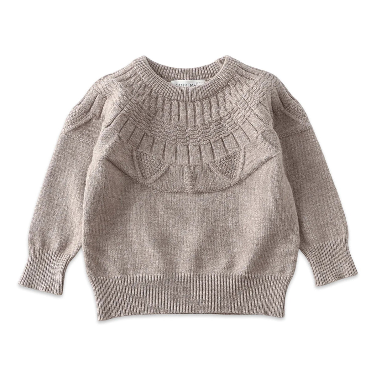 Nordic Yoke Pattern Baby & Toddler Knit Sweater  kids clothing YAG Boutique