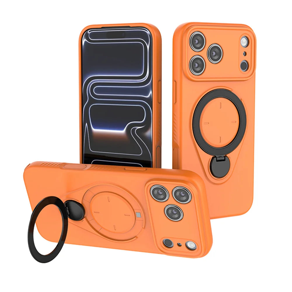 MagSafe Ring Stand Shockproof iPhone Case for iPhone 16 & 17 Series  iPhone Cases YAG Boutique