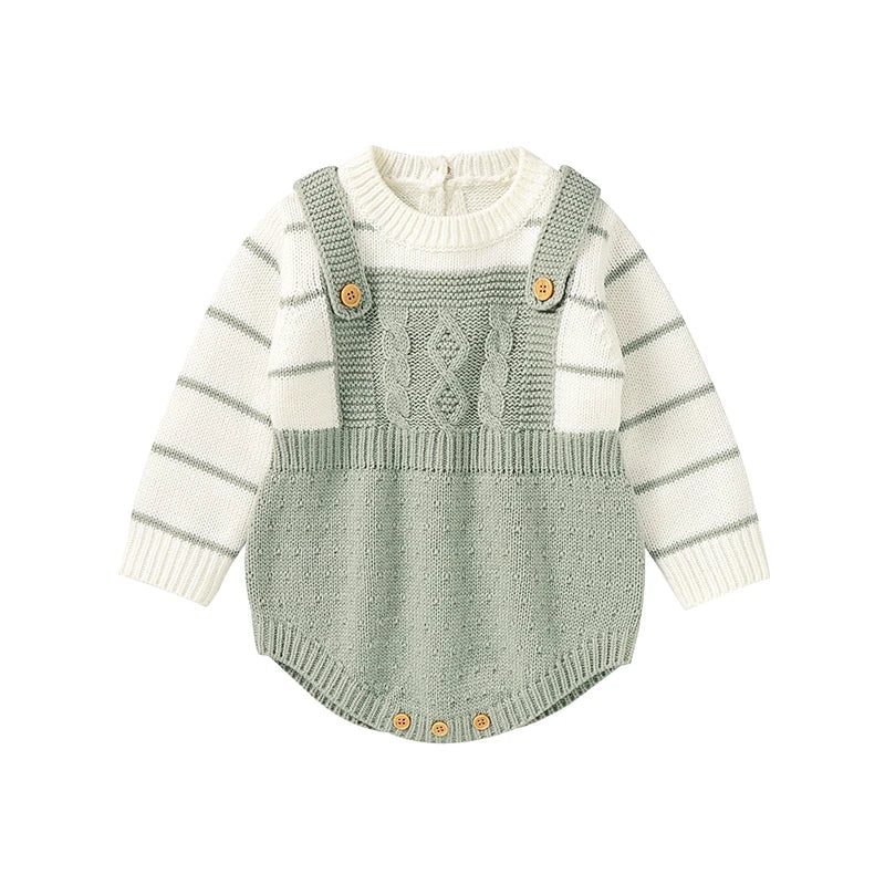 Long Sleeve Knit Bodysuit  baby clothing YAG Boutique