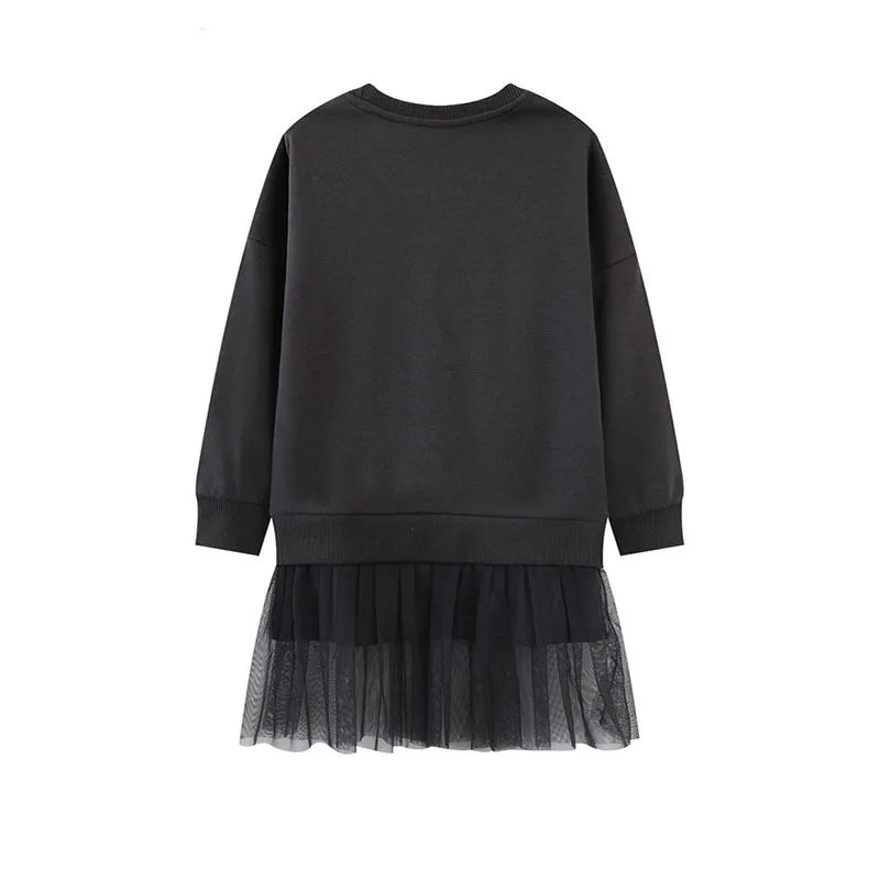 Bunny Spacey Sweater Tutu Dress  girls clothing YAG Boutique
