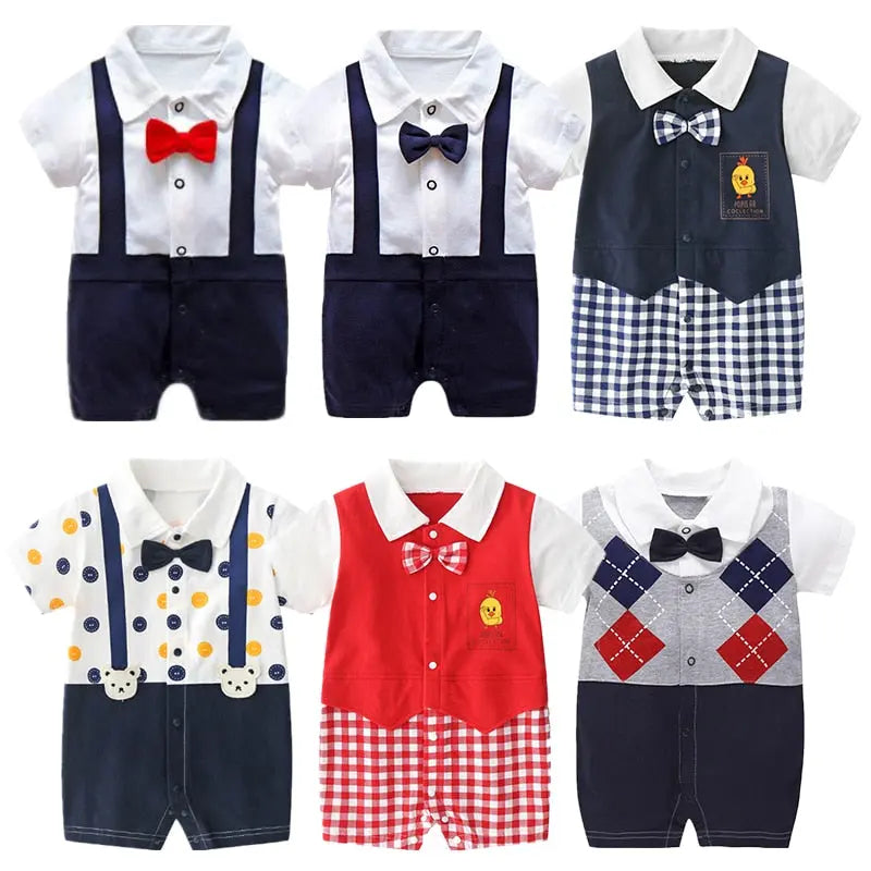 Super Cute Business Suit Pretended Rompers for Babies Yesy All Goods