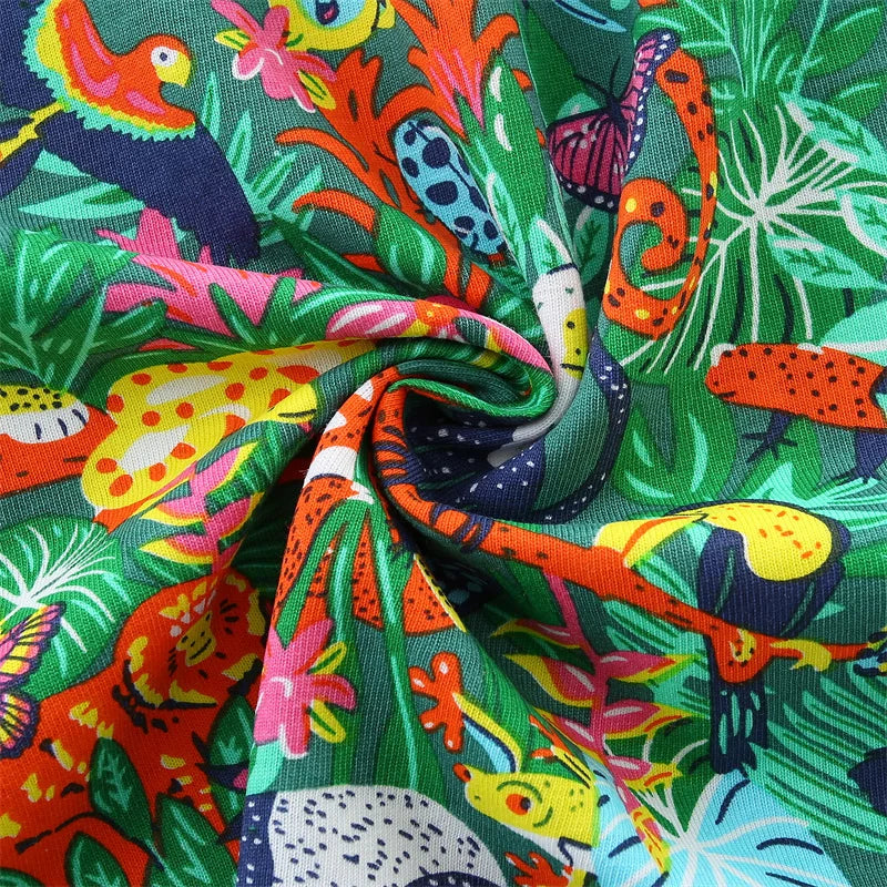 Wild Jungle Safari Girls Dress  girls clothing YAG Boutique