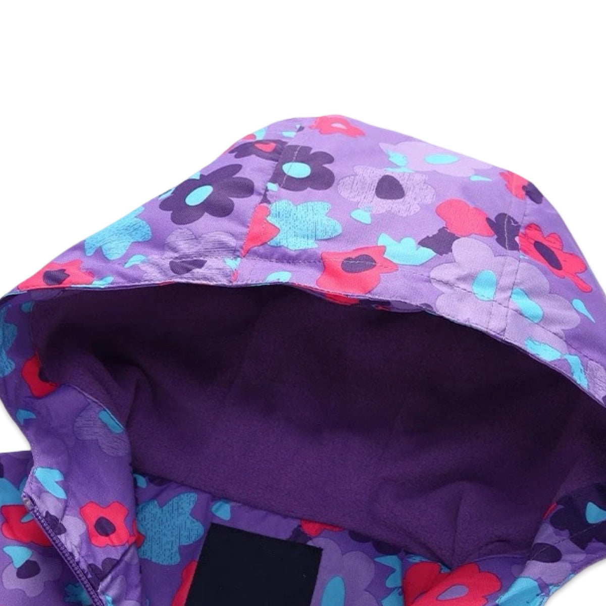 Floral Fleece-Lined Kids Raincoat  girls clothing YAG Boutique