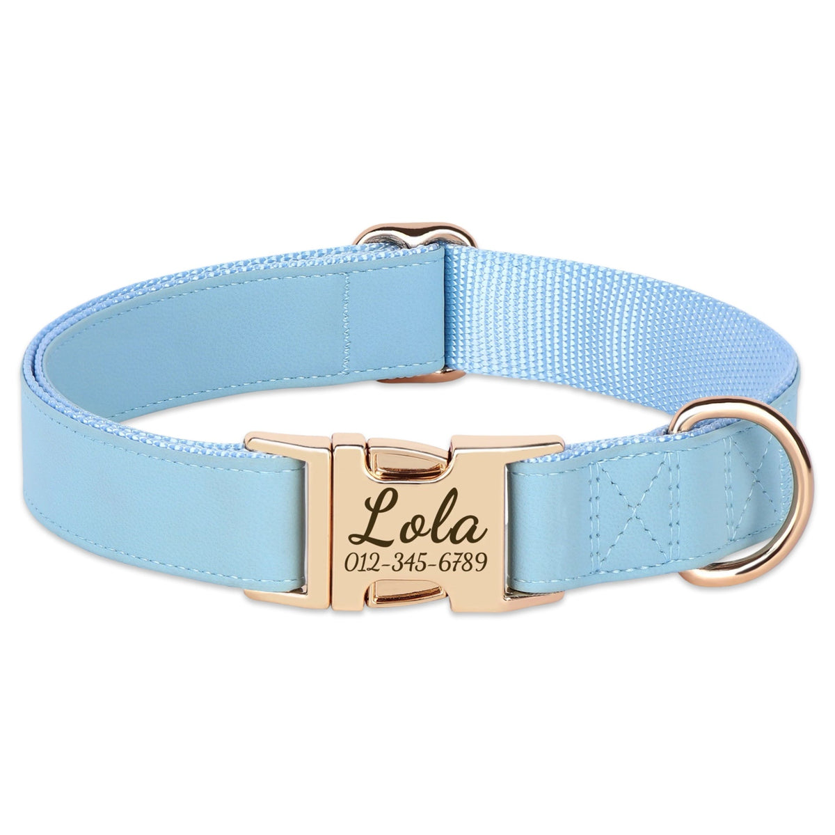 Custom Engraved Dog Collar  pet accessories YAG Boutique